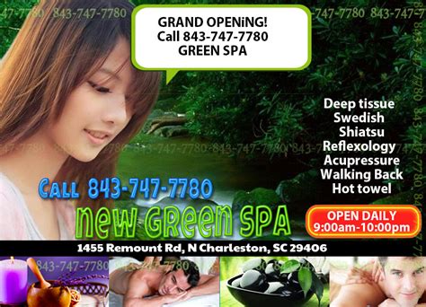 asian spa charleston sc|New Green Asian Massage Spa .